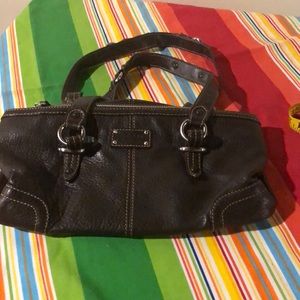 Brown Leather The Sak purse